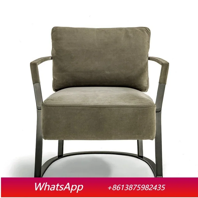 LT1T Fabric Single Chair Office Meeting Bedroom Living Room Reception Negotiation Sofa Chair