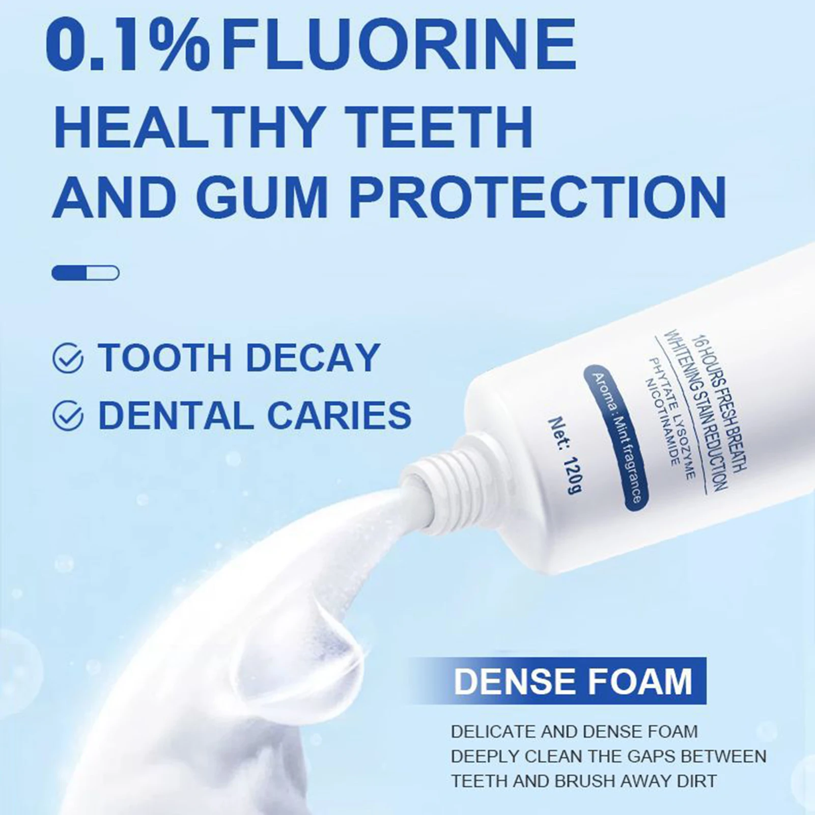 Adult Daily Care Toothpaste Sensitivity Relief Tooth Cleaning Toothpaste n Women Adults Use