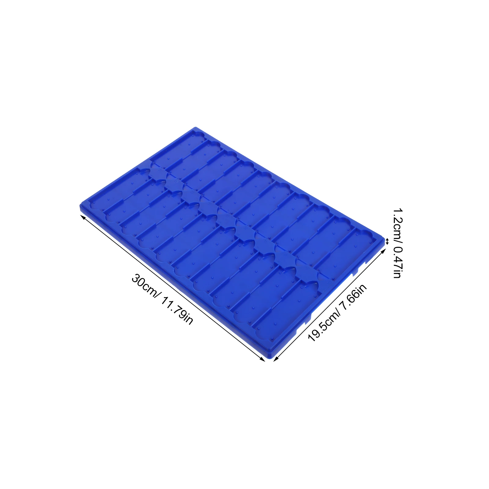 4pcs Microscope Slide Rack: Thickened Plastic Laboratory Holder With Ventilation For Sample Drying Storage Multilayer Draining