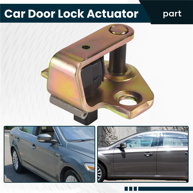 A19Q-Do Ford Focus Mk1 1998 1999 2000 2001 2002 2003 2004 2005 2M51f21982aa Siłownik zatrzasku zamka drzwi samochodowych