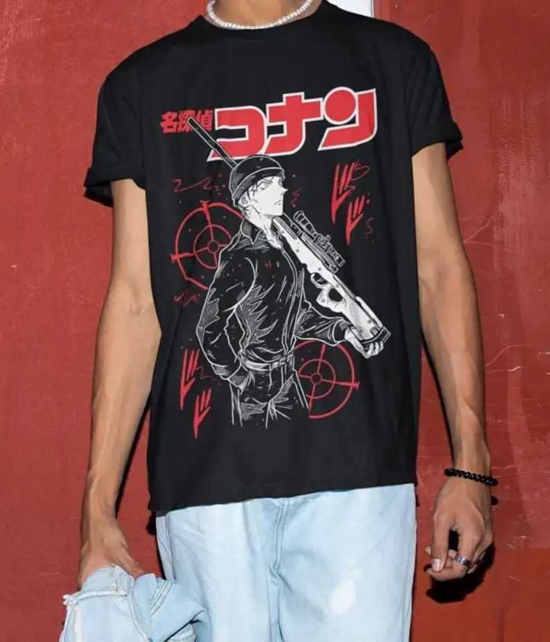 Detective Conan T-Shirt Detective Conan,Detective,Anime Tee,Case Closed 61