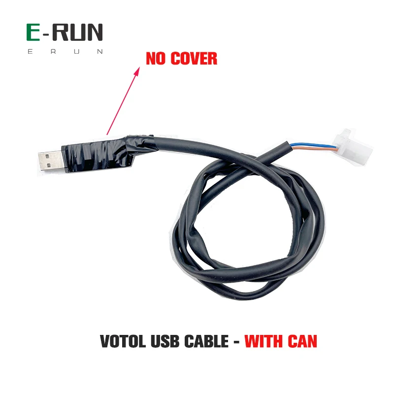 Cabo de programação USB sem pode ser usado para controlador votol, em50s, em100s, em150s, em200s, em150/2