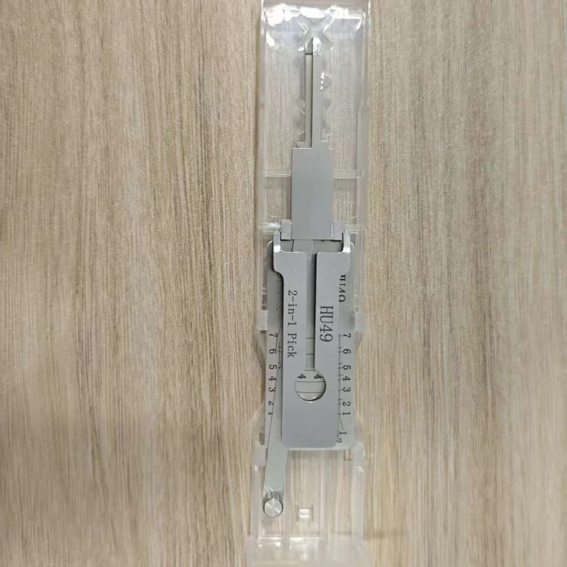 

HU49 2 IN1 Stainless Steel Key Decoder Pickup Tool Hand Tool O-ring Hook Pickup Locksmith Tools for VW Audi Porsche