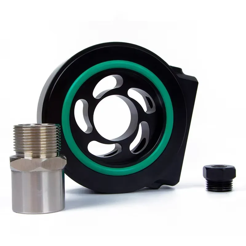 Hot Sale 1Unit Radiator Adapter for TERRACAN Grand Starex H1Cooling System Gauge BATTLEBEE BB-UOA-01 Aluminum Alloy Black