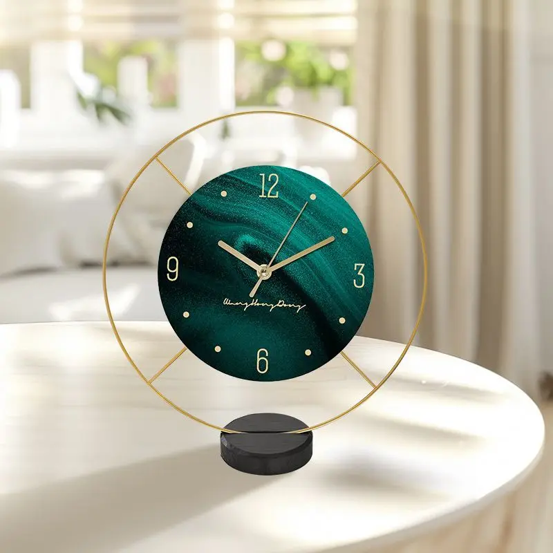 12 Inches Iron Art Digital Wall Clock Wall Decoration Restaurant Desktop Clock Nordic Fashion Art Wall Watch Room Decoration