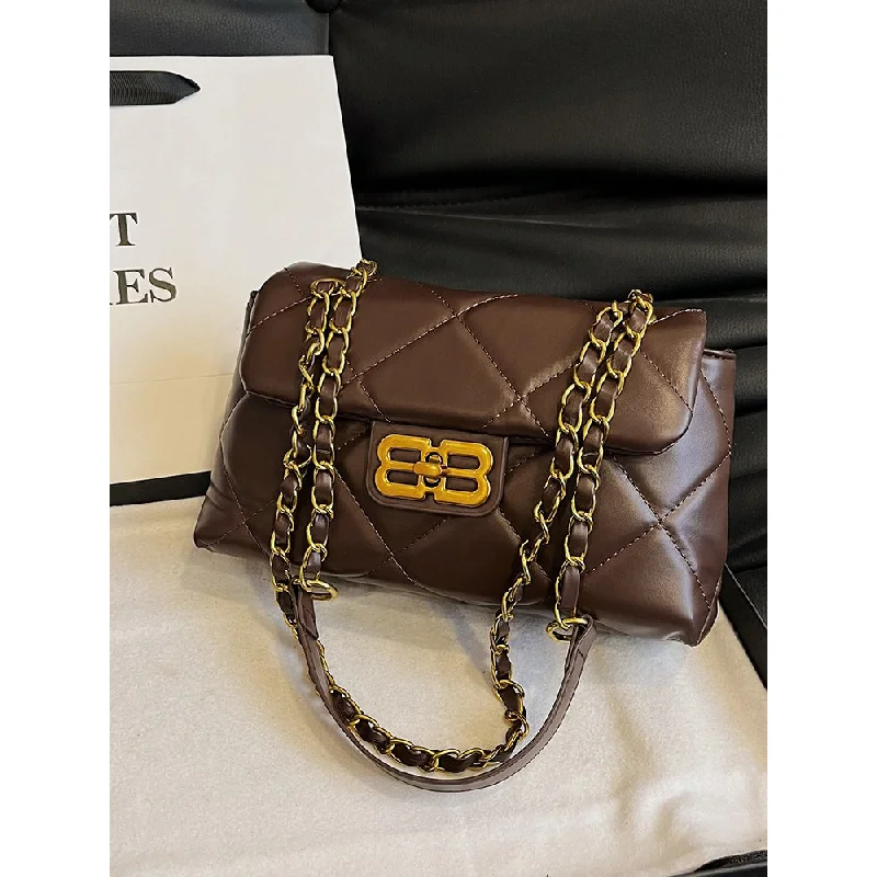 

Elegant Leather Classic Designer Paris Fashion Large Capacity Handbag For Women Messenger Crossbody Bag Trendy