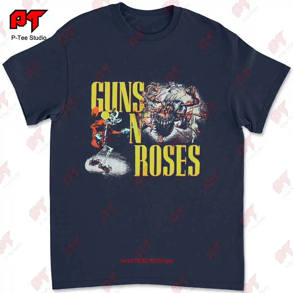 Vintage 1987 Guns N‘ Roses Appetite For Destruction Tour Concert Rock T-shirt OAHJ