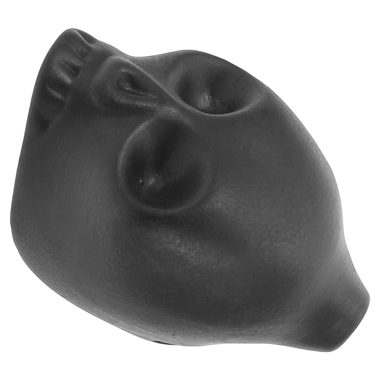 

Halloween Ornament Bird Whistle Toys Ceramic Screaming Decor Black Festival Decoration Style