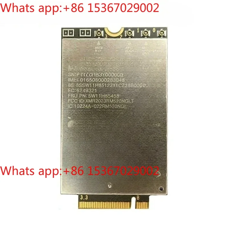Thinkpad WWAN Card 5W11H85458 Quectel RM520N-GL 5G Sub-6GHz Module For X1 Carbon 12th T14 P14s Gen5 Magic Bay Studio Laptop