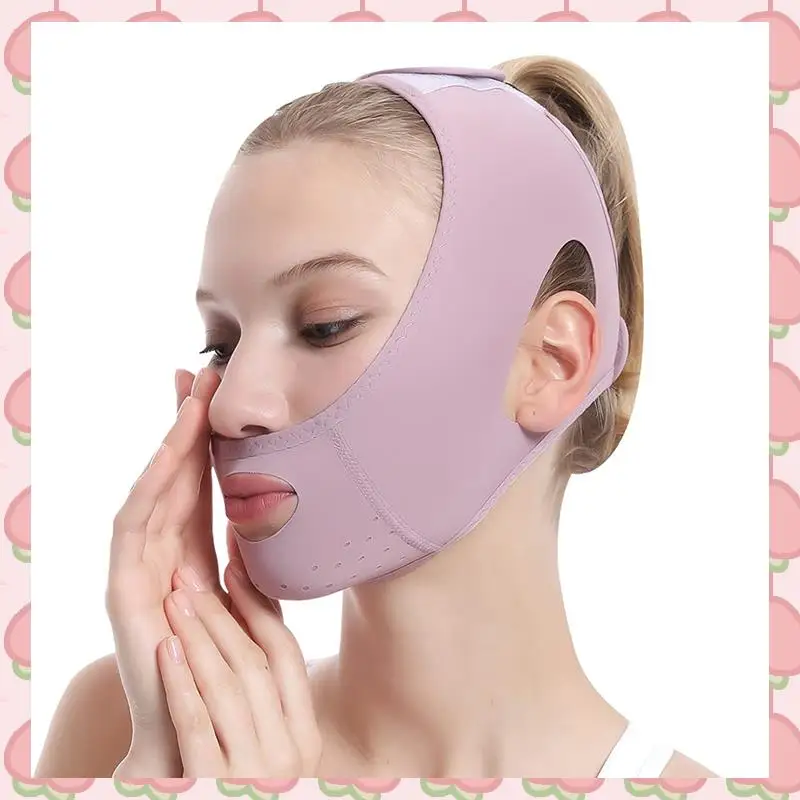 สายรัดยกกระชับใบหน้า N18R สำหรับผู้หญิง ช่วยยกกระชับผิวหน้า ลดริ้วรอยร่องแก้ม