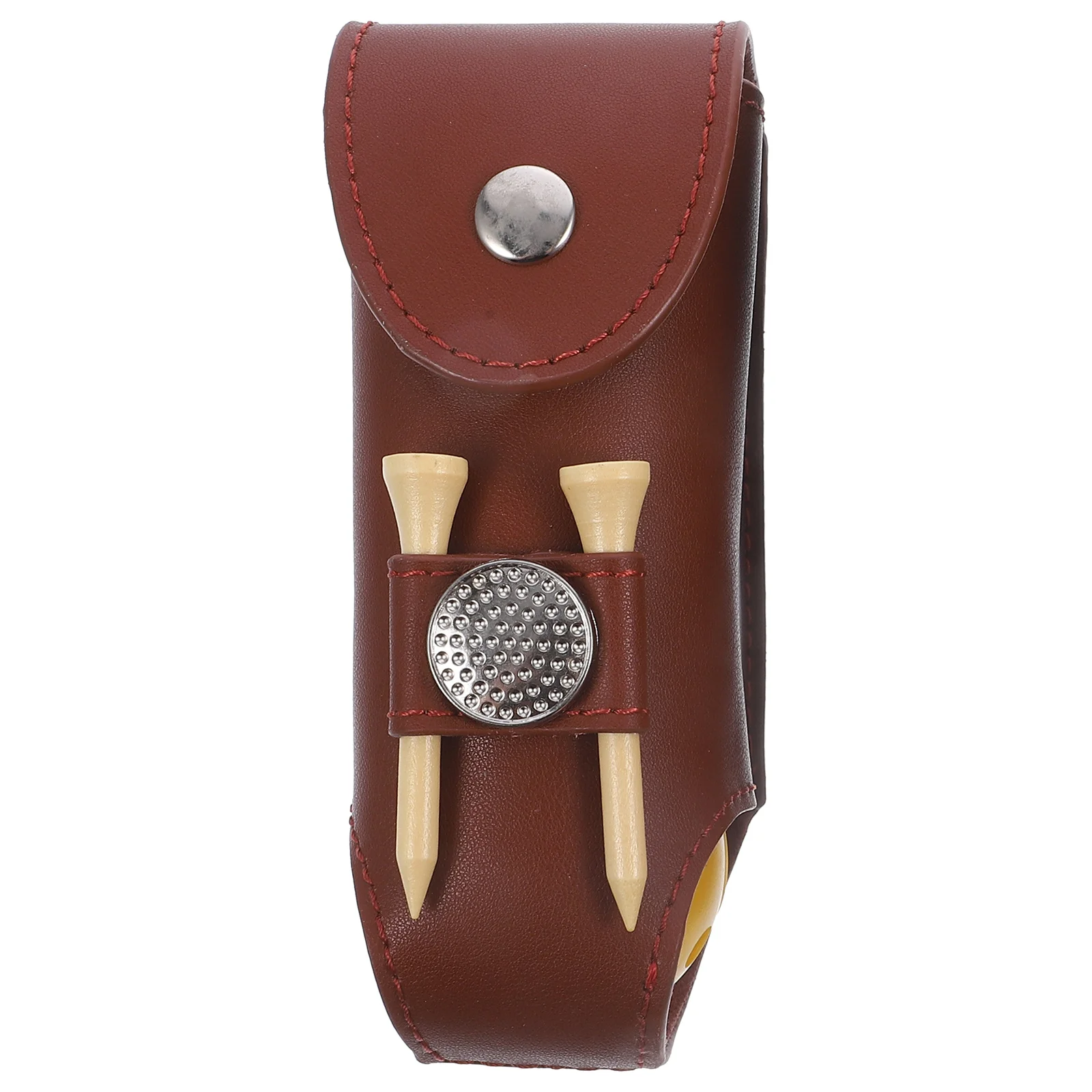 Wear-Resistant Reusable Professional Golf Ball Bag Portable Waist Storage Convenient Golf Tee Holder Professional Golfs Ball