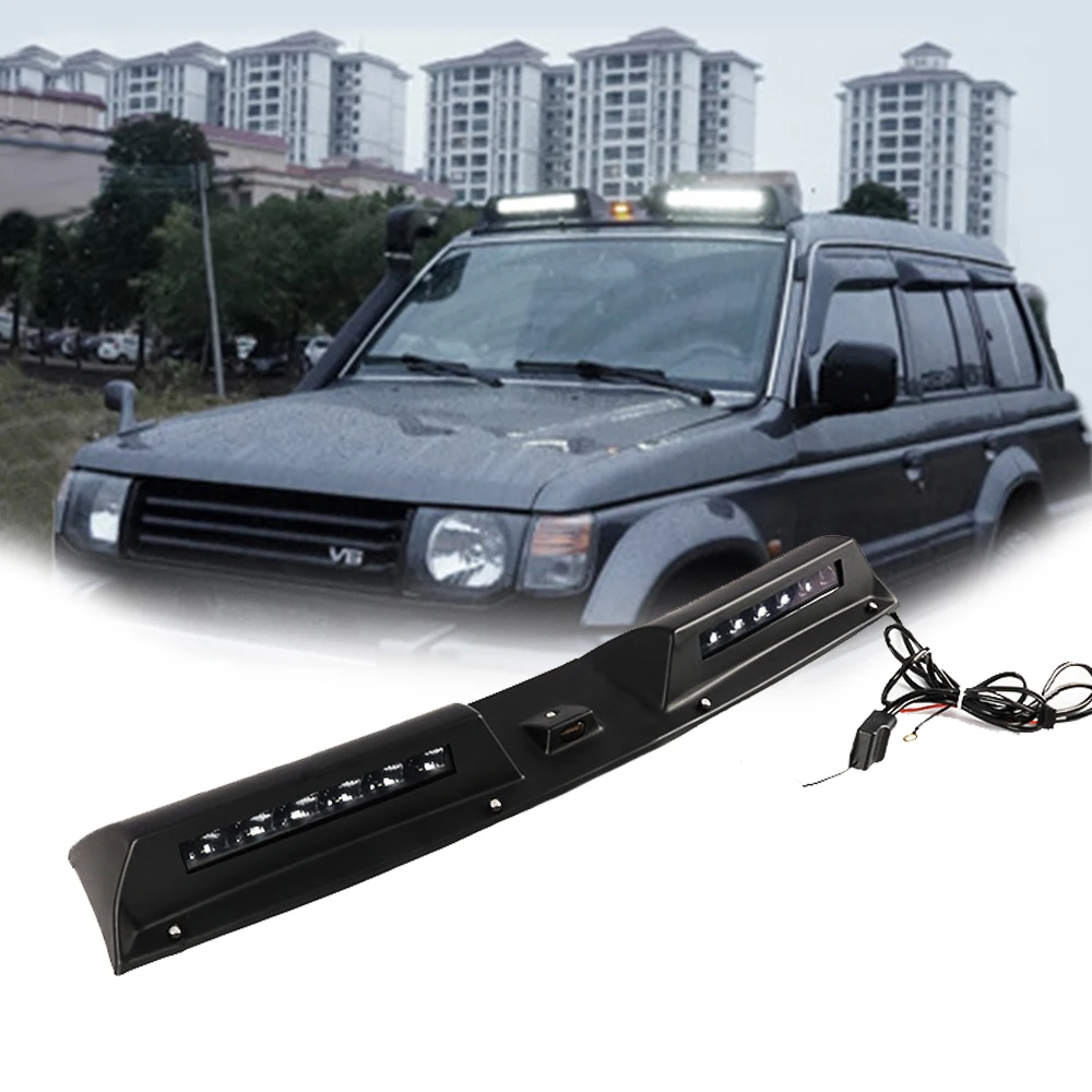 Top Light Luggage Rack Off-road Adventure Lamp For Mitsubishi PAJERO V31 V32 V33 1998+ Roof Led Light Bar