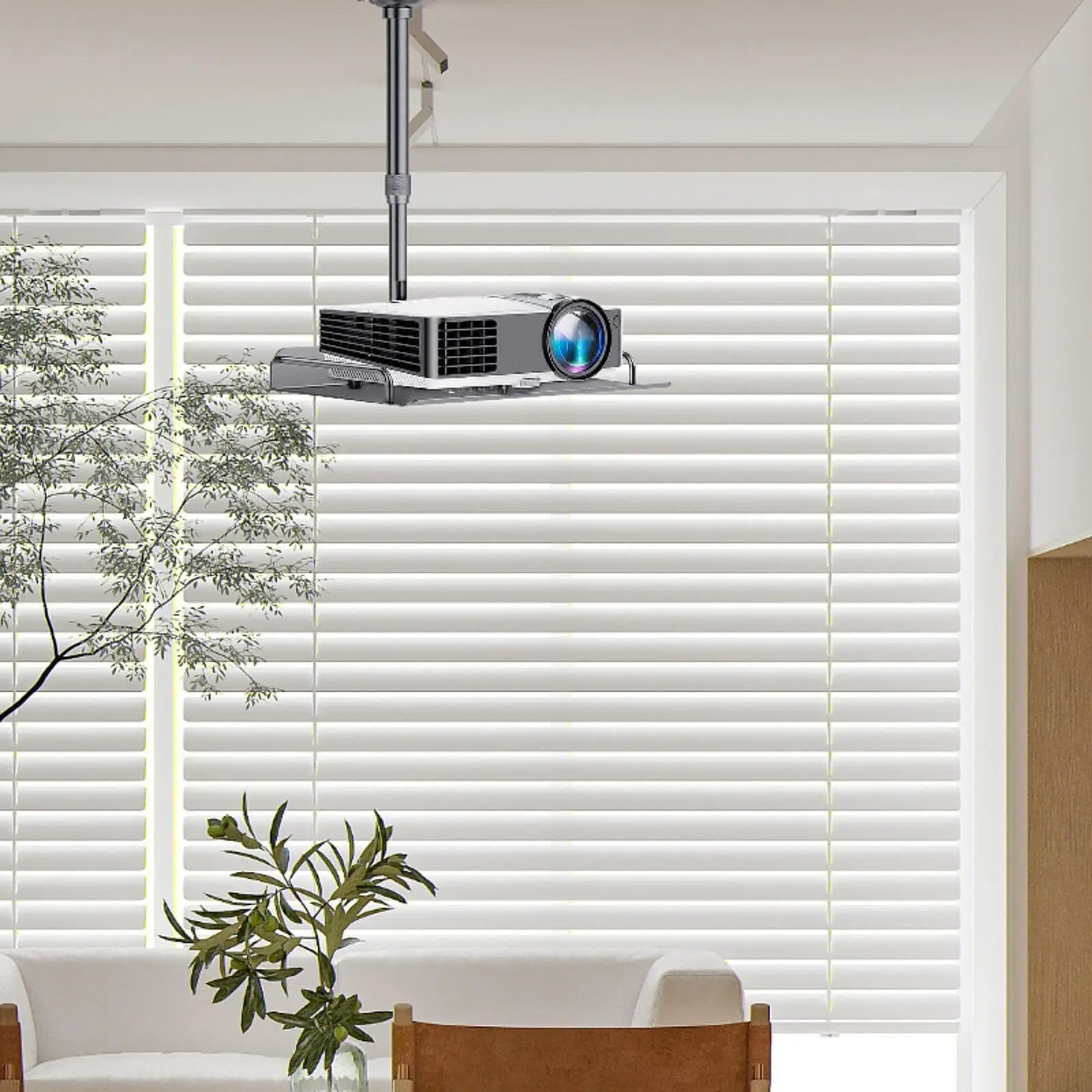 

Ceiling Mount with Tray for Projector/Camera Home 60-120cm Adjustable Height