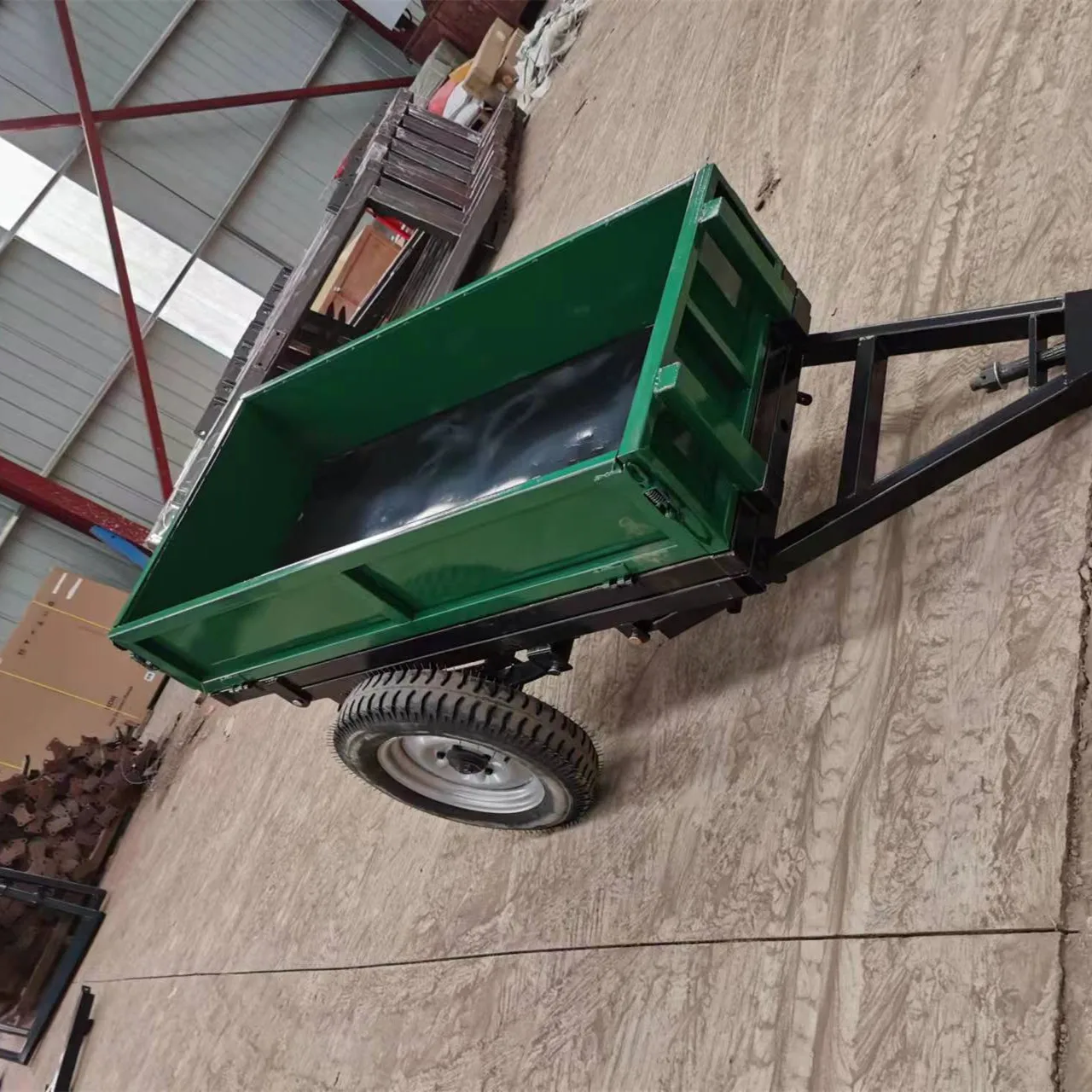

2025Tractor with Agricultural Trailer 1 Ton-2 Ton Agricultural Trailer