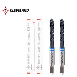 CLEVELAND HSS-PM con JP rubinetto scanalato a spirale M3 M4 M5 M6 M8 M10 M12 M14 M16 maschi filettati a vite per macchina per acciaio inossidabile