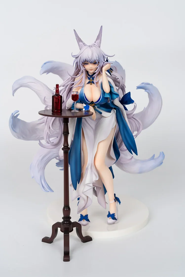 28cm Azur Lane Sexy Anime Girl Figure Shinano Dreams of the Hazy Moon Action Figure Adult Sexy Collectible Model Doll Toys Gifts