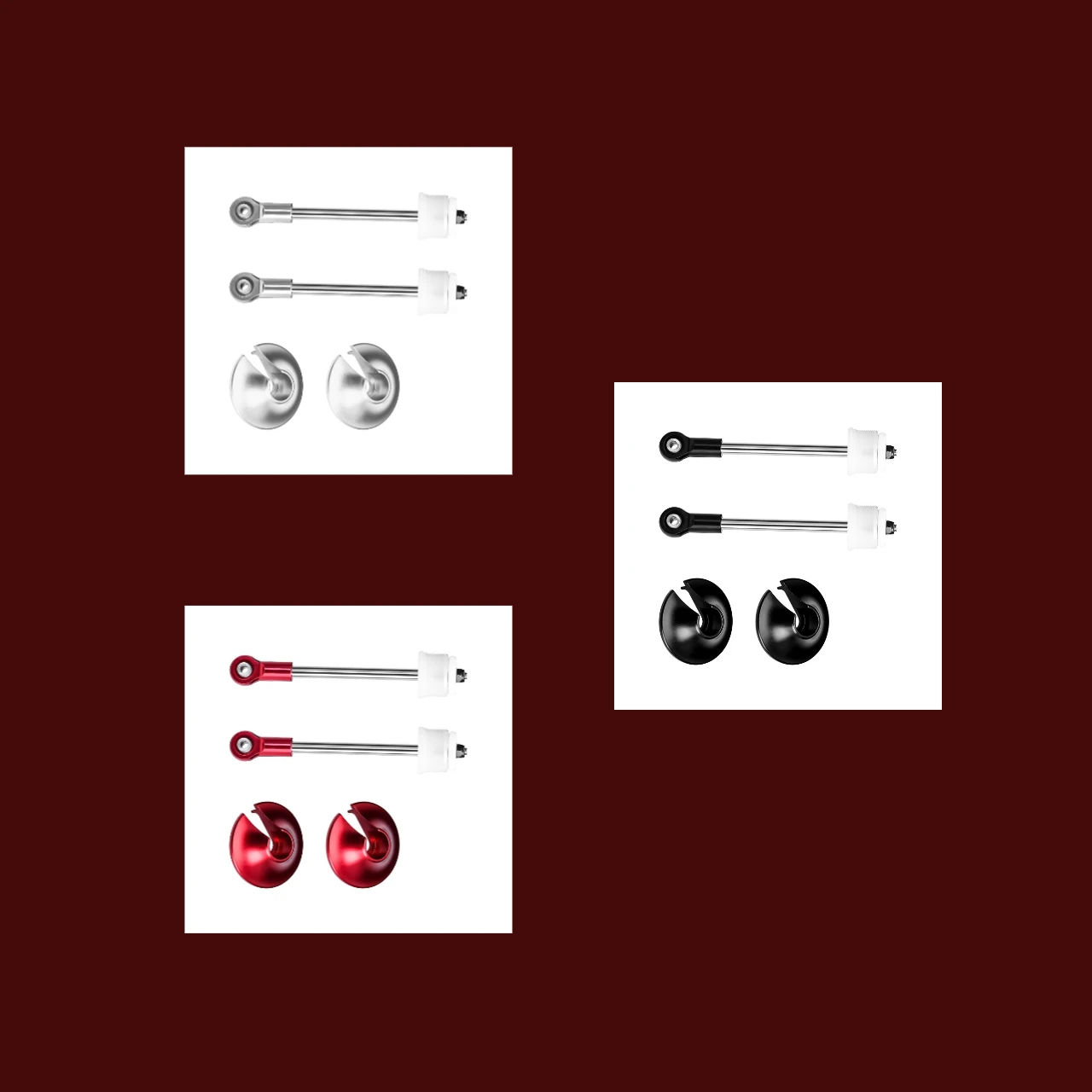 

Carbon Steel+Alu Front Shock Absorber Shaft Core Kit ARRMA 1/5 Kraton 8S, Kraton EXB