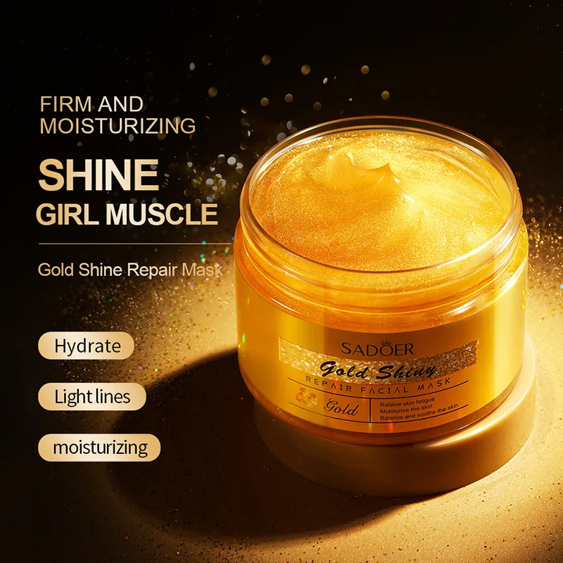 Golden Sleep Mask 120g High Concentration Essence Leave-in Apply Anti-wrinkleand Light Lines Whiten and Tender Skin
