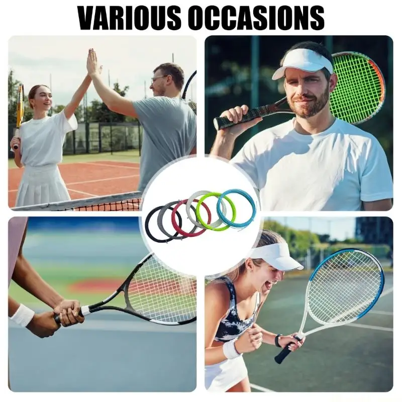 

31BE High Elastic 1.25mm Polyester Badminton Tennis Racket Bat String Practice Primary Hard Wire Sports Racket Racquet String