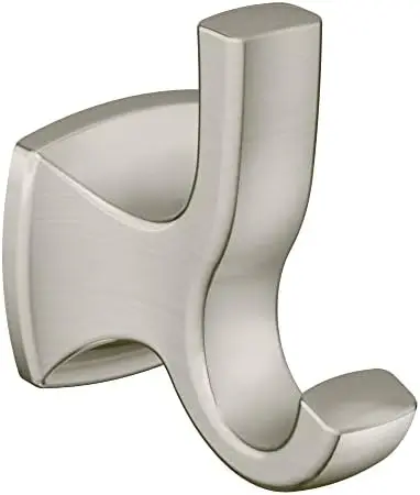 

Двойной крючок для халатов Moen Voss из матового никеля – настенная вешалка для полотенец YB5103BN