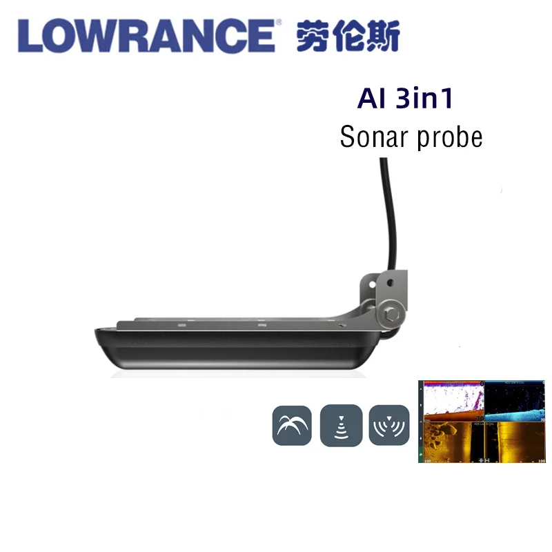 New Lowrance FS 9  With Active Imaging 3-in-1 Transducer Preloaded C-MAP Contour And Charts