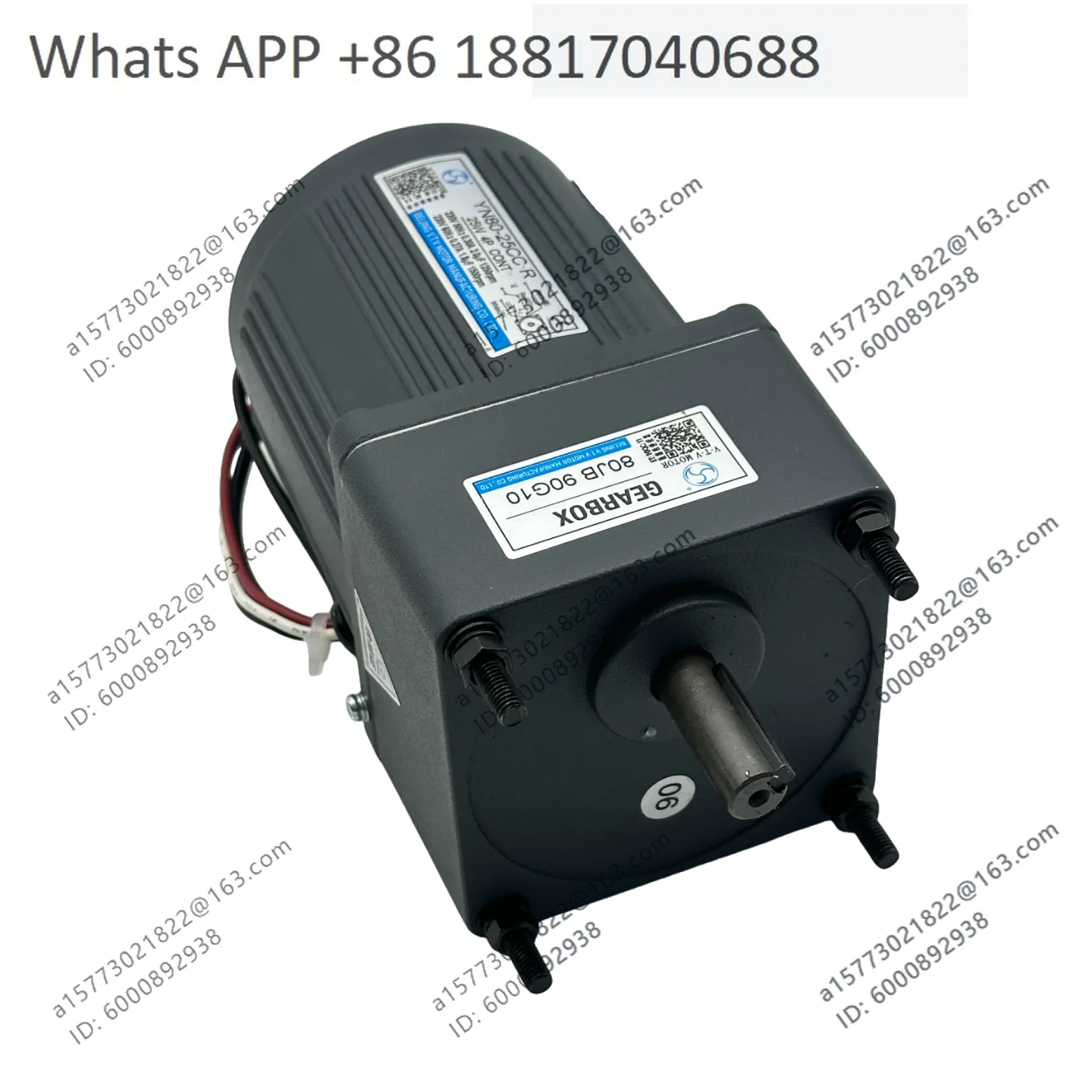 VTV micro-motor YN80-25CC.R single-phase 20V gearbox 80JB30G10 50G10 60G10