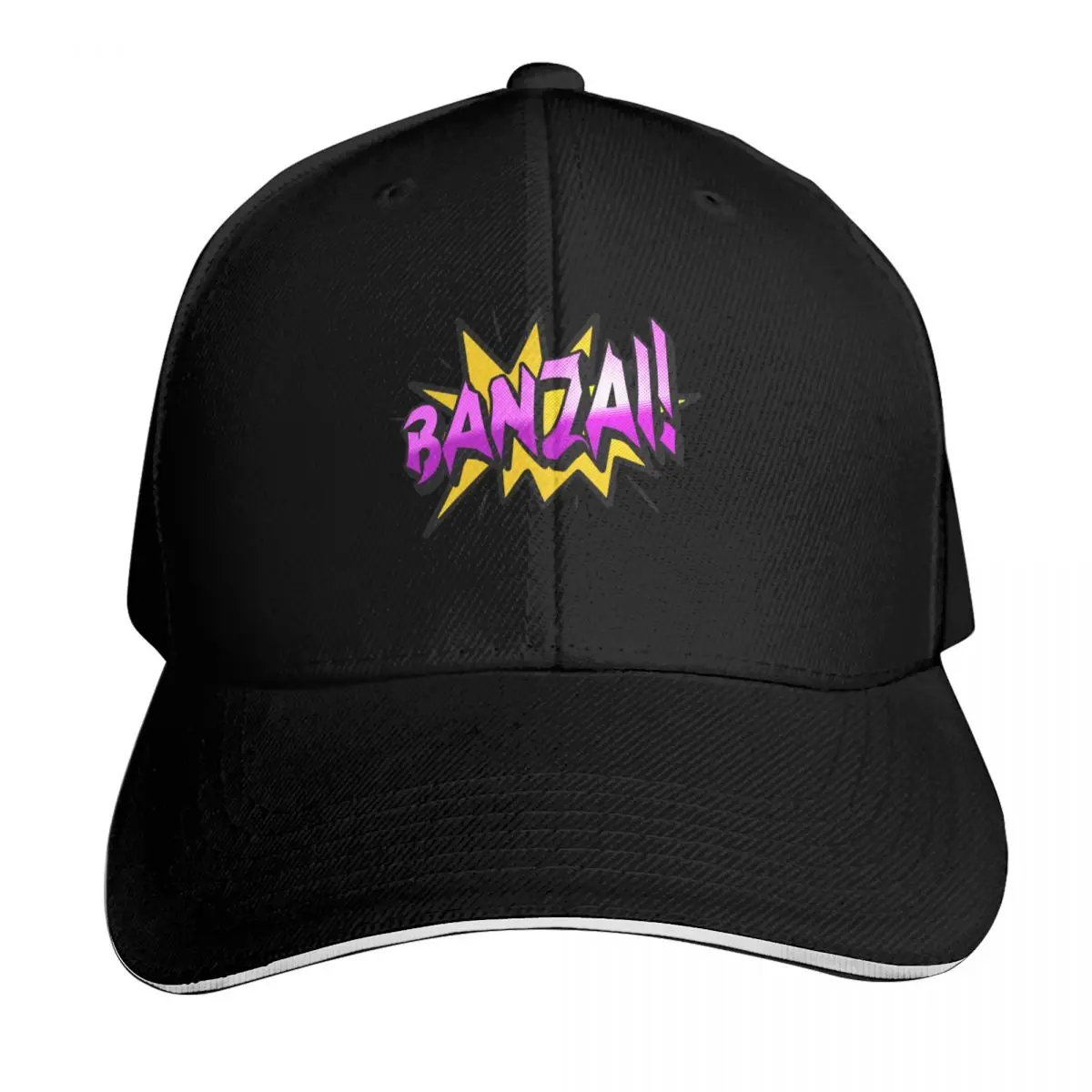 Banzai Baseball Cap Sun Protection UPF 50+ Breathable Mesh Back Adjustable Buckle Closure