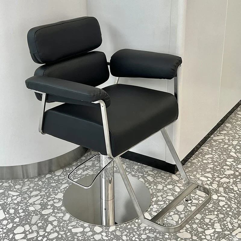 

Spa Armchairs Barber Chairs High-end Hair Salons Hair Stylist Chairs Adjustable Rotating Taburete Ruedas Saloon Furniture