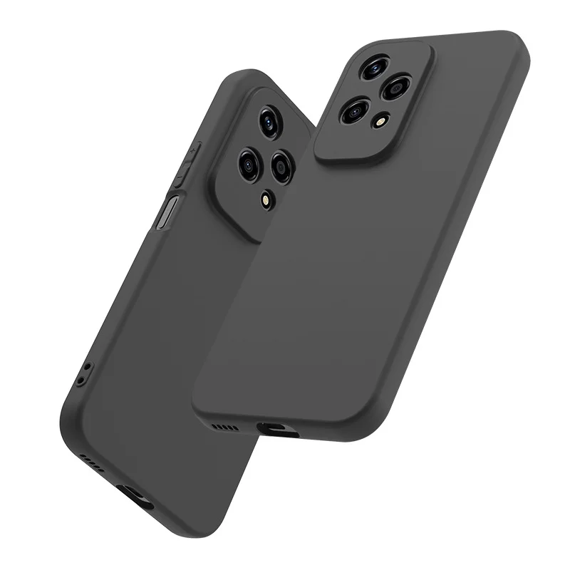 For Honor 200 Lite Case 200Lite TPU Soft Black Slim Matte Silicone Case for Honor 200 Lite Back Cover Honor200Lite Phone Cases