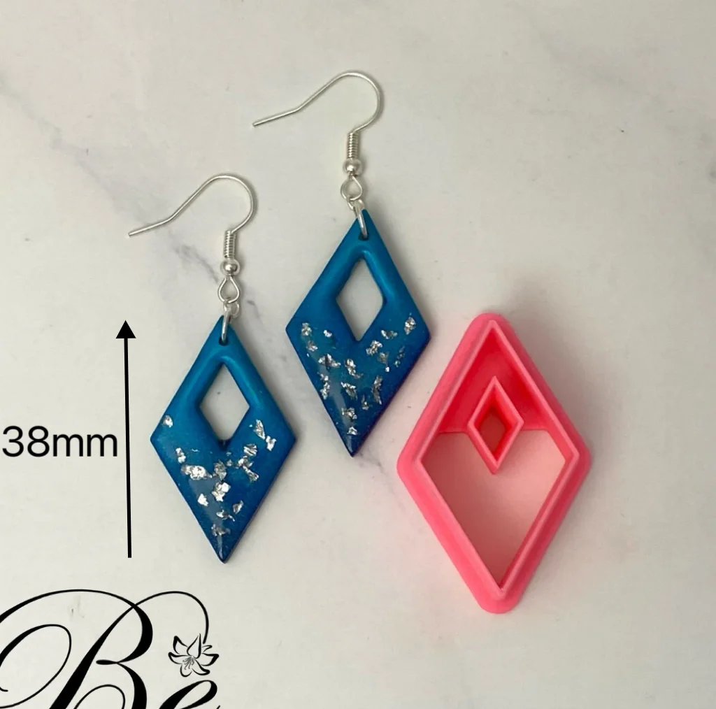 Organic Set Cutters / Polymer Clay Tools / Jewellery Tools / Earring Making / Clay Tools Polymer Clay Shape Cutters