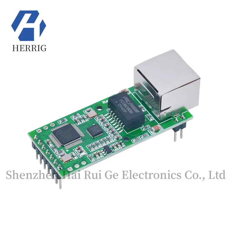 

FS100P USR-TCP232-T2 TTL Serial to Ethernet Bidirectional Serial to Network Communication Module