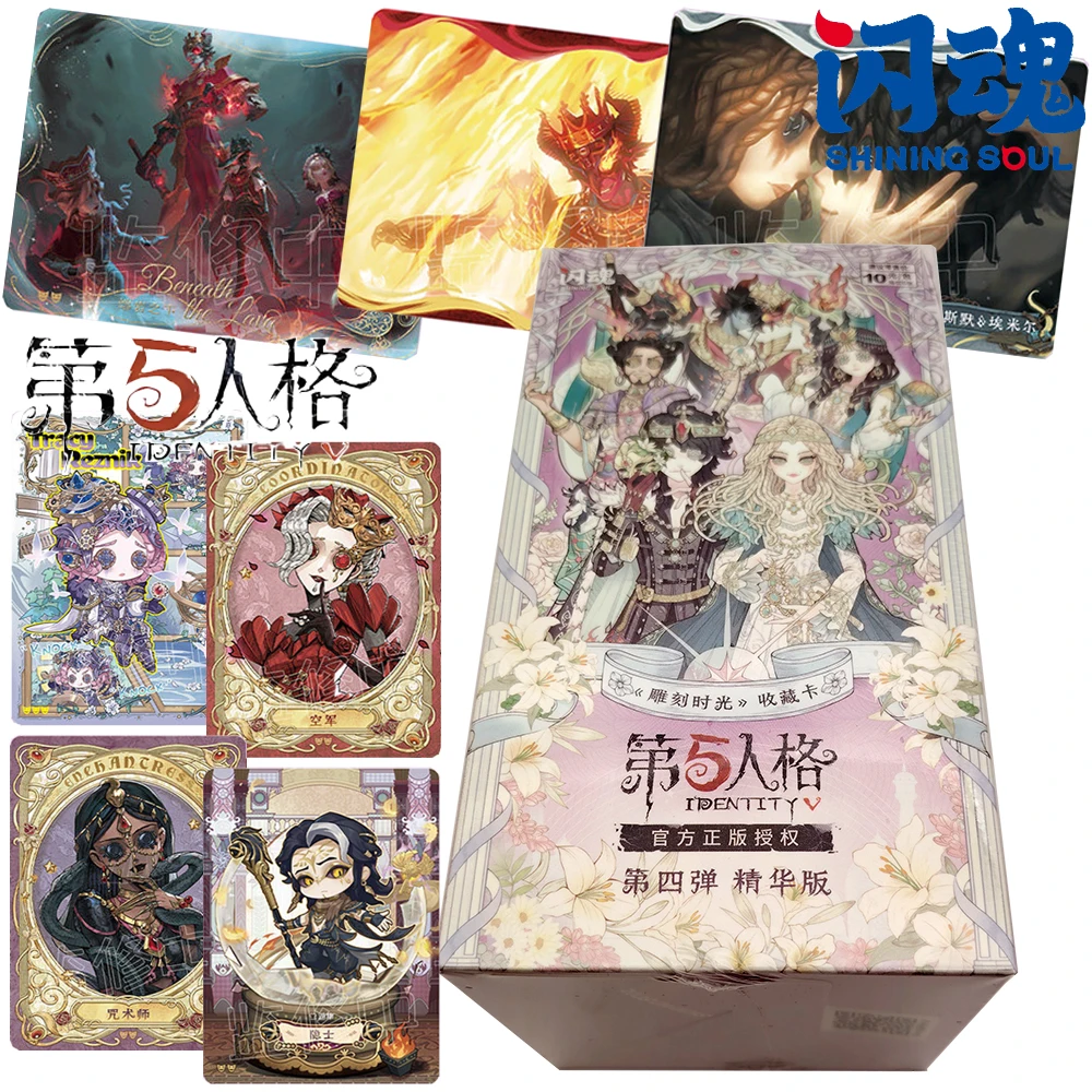 

SHINING SOUL Genuine Identity V Exquisite Craftsmanship Collection Card Classic Game Characters High Quality Card Christmas Gift