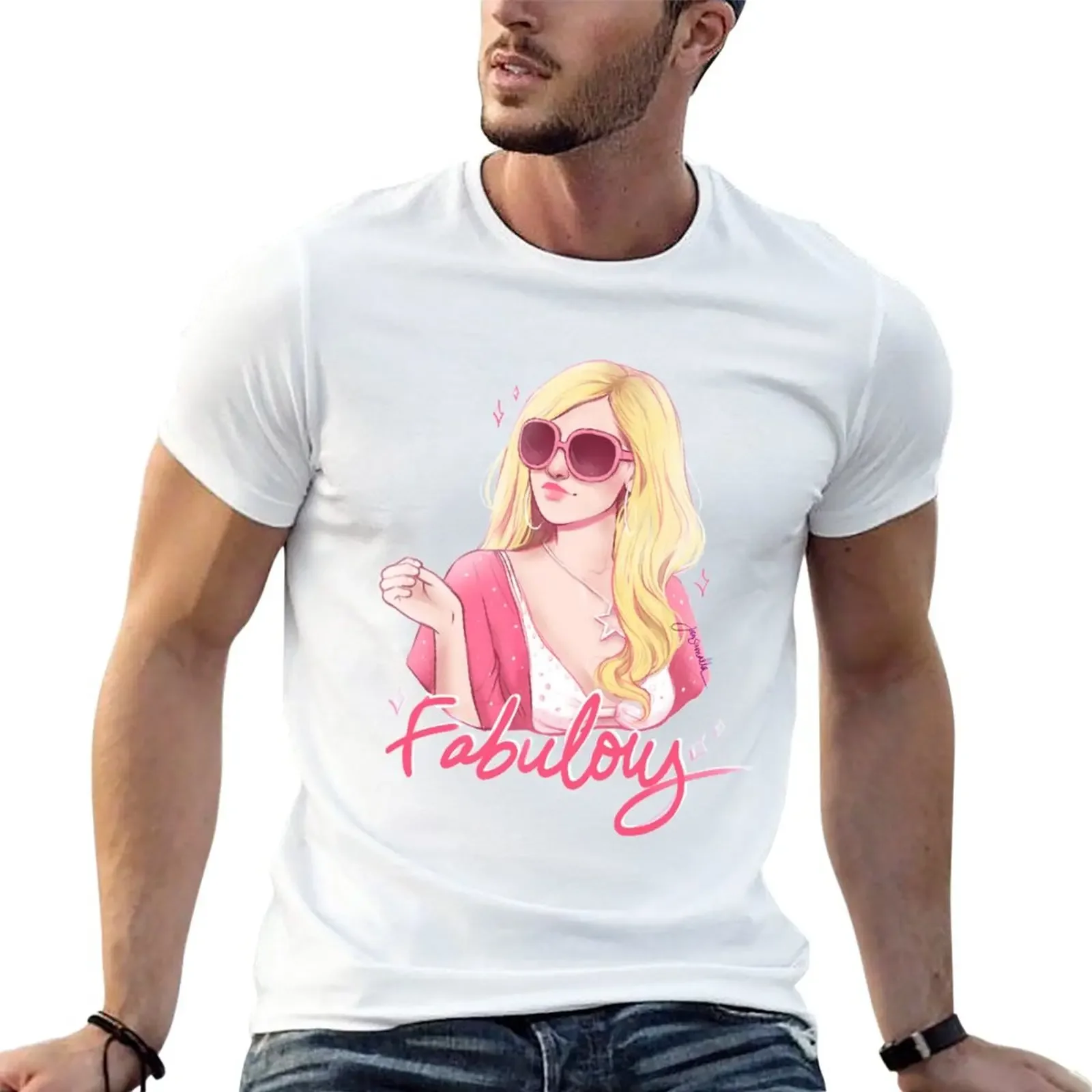 Sharpay Fabulous T-Shirt graphics Aesthetic clothing customizeds oversized heavyweight t shirts for men