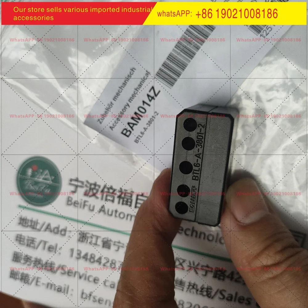 Balluff BTL6-A-3801-2 BAM014Z Spot Original Displacement Magnetic Block Positioning Block