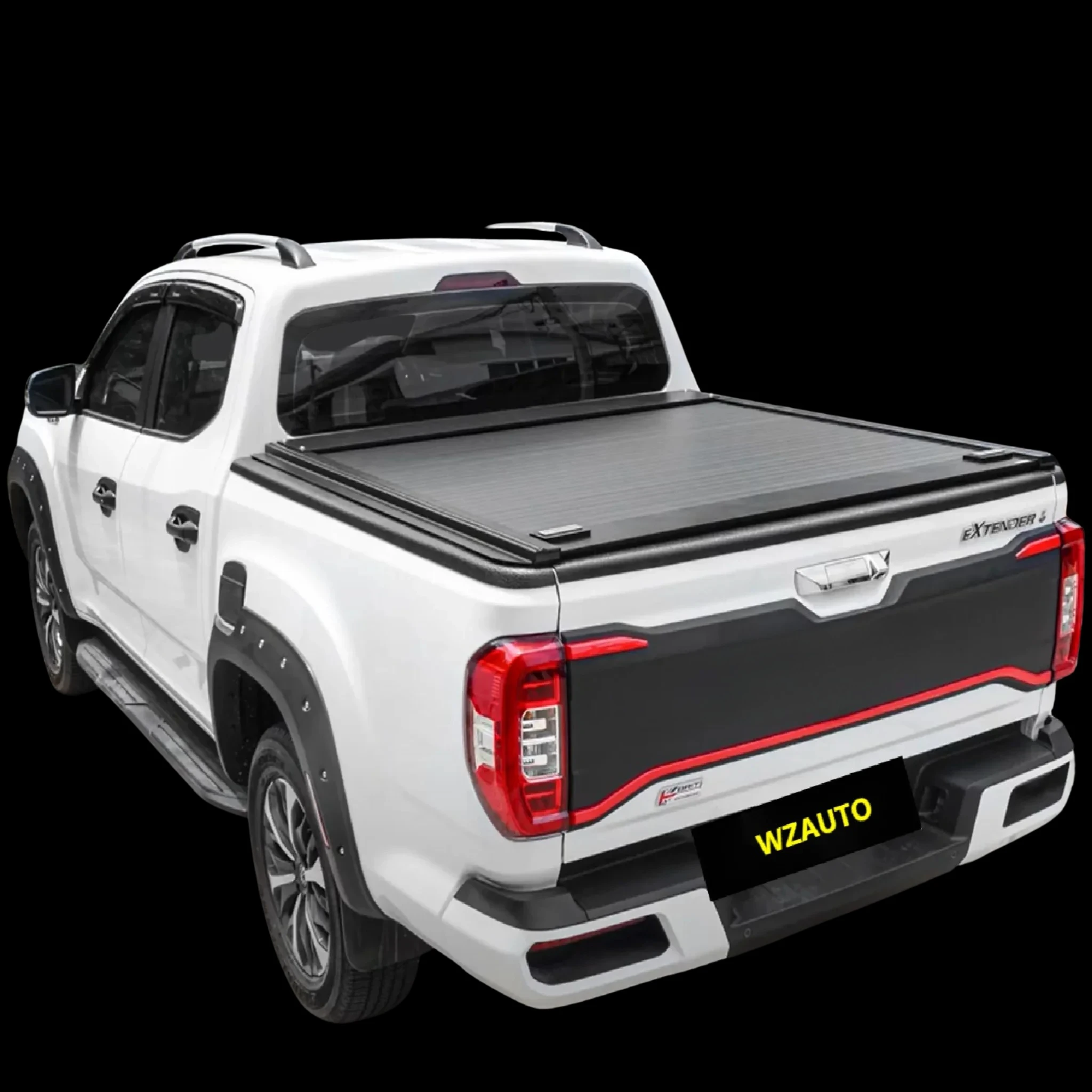 

WZAUTO pickup tail box roller shutter cover lid tonneau cover for ram 1500 F-150 f150 Hilux tacoma gmc