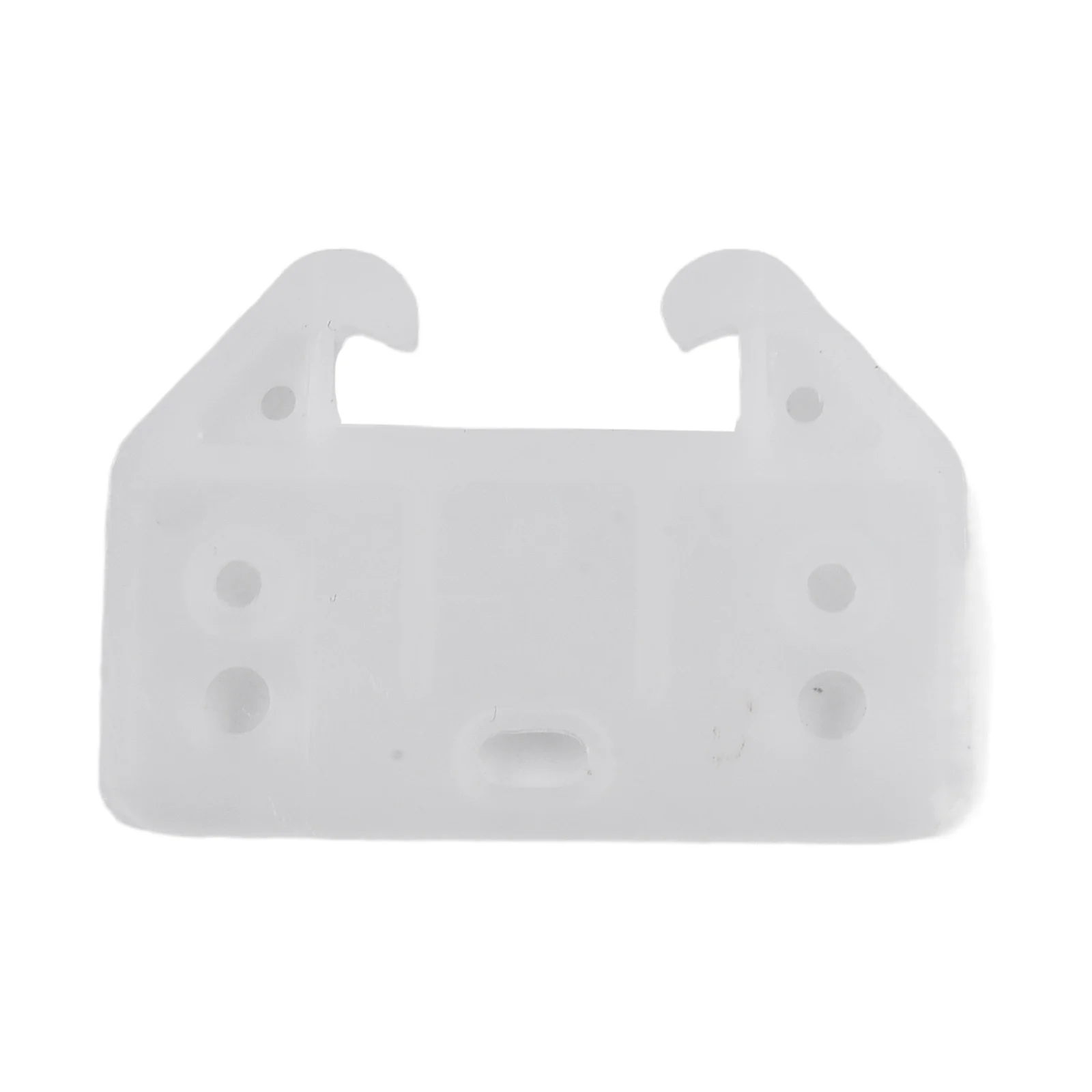 Drawer Slides Track Drawer Guides 60*42*7.5 Mm Plastic Versatile Usage White With Screws Long Lasting High Quality