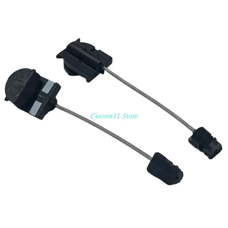 Y1UB Vehicle Door Cable Assembly 7H0837732 for Door Lock Release Repair with Black End Fittings and Single Cable Part