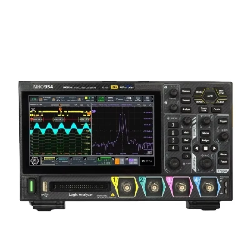 Source Digital Oscilloscope MHO954/984/934 Four-Channel 12-Bit Resolution High Accuracy Portable