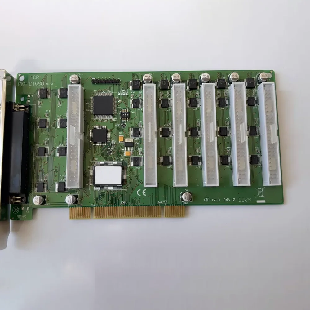 The 168-channel digital input/output card PIO-D168U