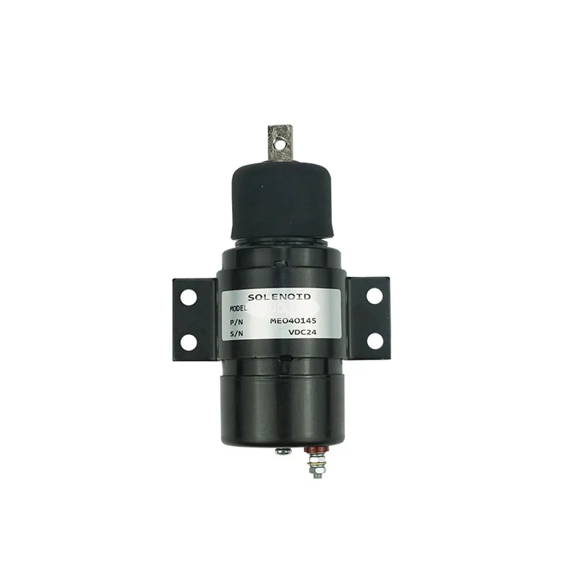 Suitable for Kato HD250 450 HD800 900 excavator accessories flameout solenoid valve ME040145 053400-0745