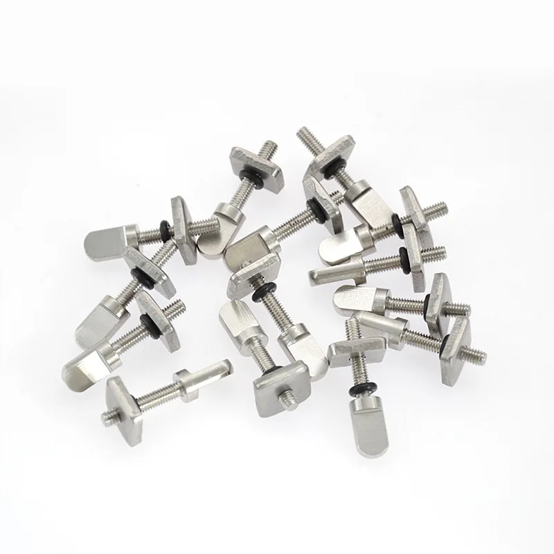 Suitable for surfboard tail fin screw 316 stainless steel plug-in hand screw fastener SUP paddle board fish fin M4 screw set