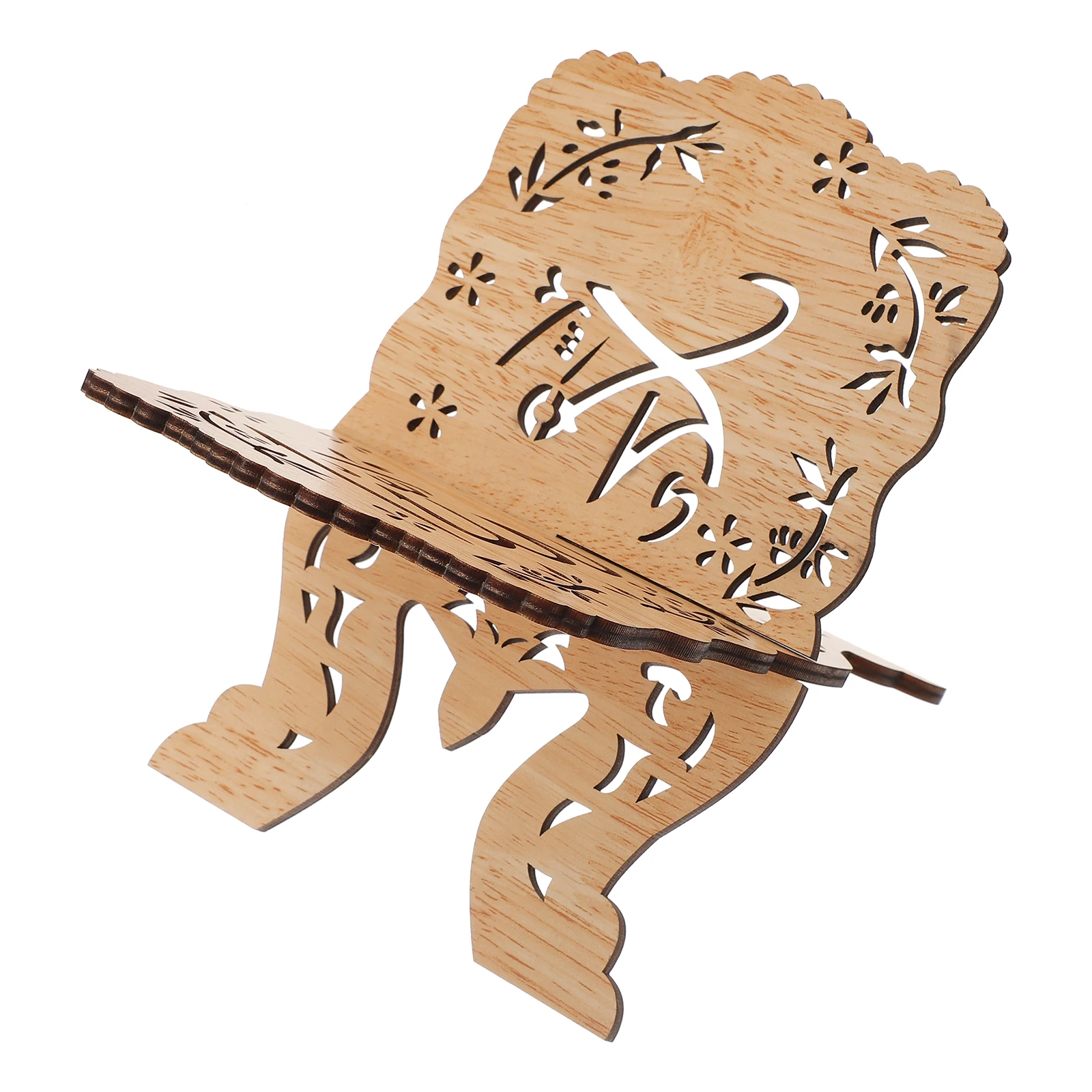 

Book Shelf Prayer Stand Bible Holder Support Books Storage Display Rack Beautiful Kuran Quran Bookshelf