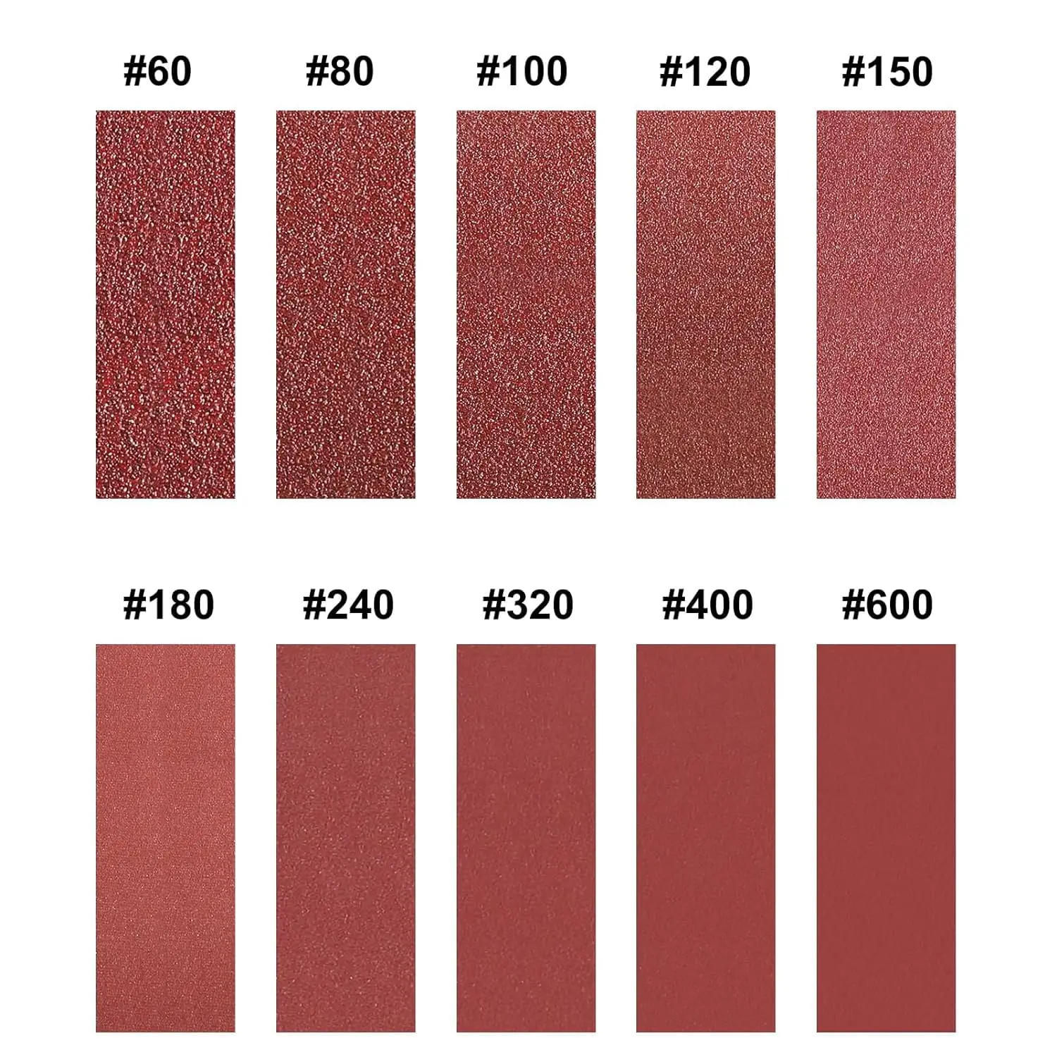 Emery Cloth Roll 80~600Grit Sandpaper Roll Feet Sandpaper Roll for Wood Furniture Finishing Metal Sanding Automotive Polishing