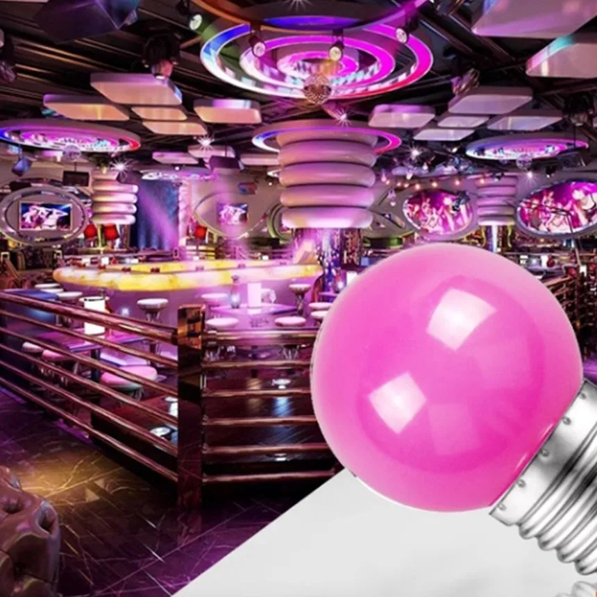 Haushalt Mini kreative Farbe Glühbirne LED Lichts ch raube Mund Ball Blase bunte romantische Schlafzimmer Einzel tisch lampe Dekoration