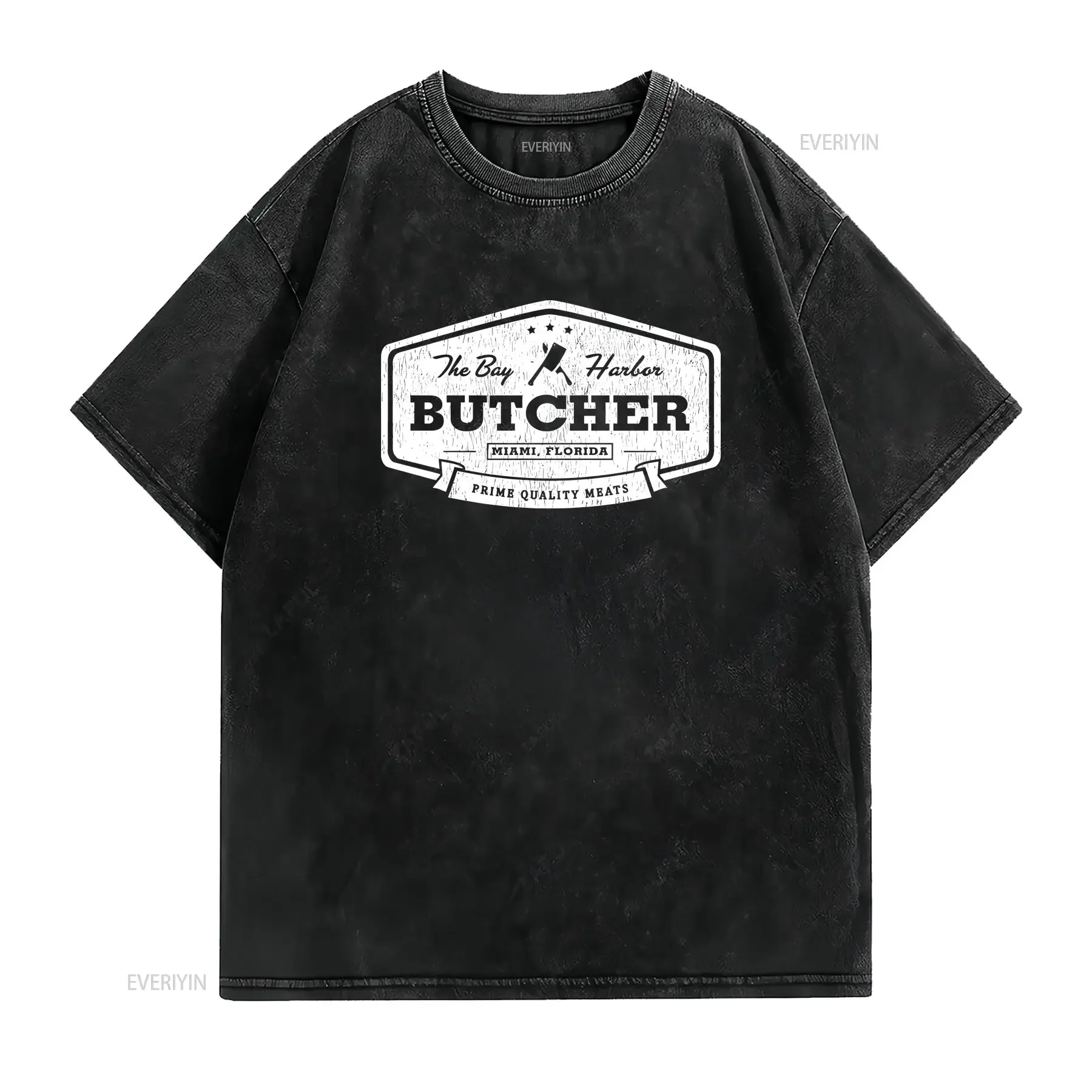 Bay Harbor Butcher T Shirt Cotton Black Dexter Fan Art S 3XL Have a Killer Day vintage Washed Soft Unisex Versatile fashion