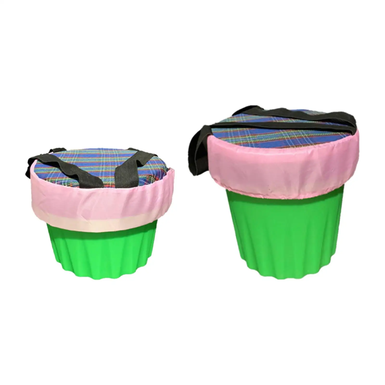 Garden Stool Storage Portable Travel Stool Wearable with Straps Tea Picking Stool for Lawn Farm Garage House Cleaning Picking