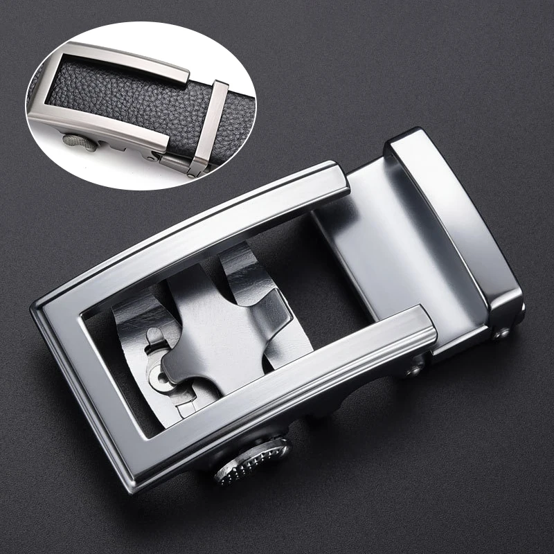 1pcs Universal Automatic Belt Buckle Zinc Alloy Korean Style Belt Head Replacement Parts