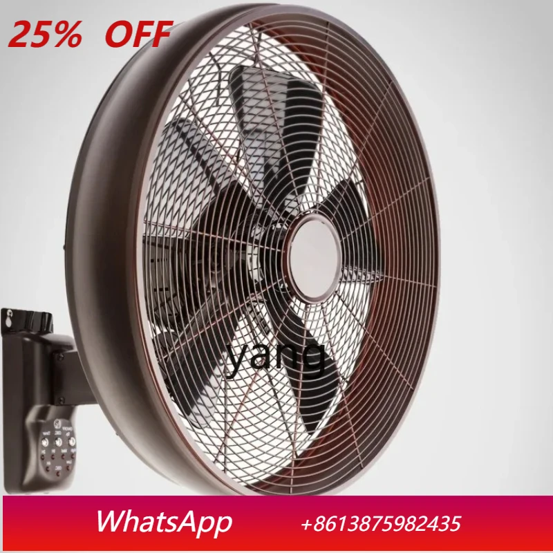 L'cx Metal Antique Hanging Wall Decoration Restaurant Industrial Large Wind Fan New Product