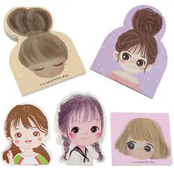 50pcs/lot Barrettes Packing Paper Card Cute Small Girls Display Cards for DIY Headwear Hairpins Hairclips Retail Tags Holder