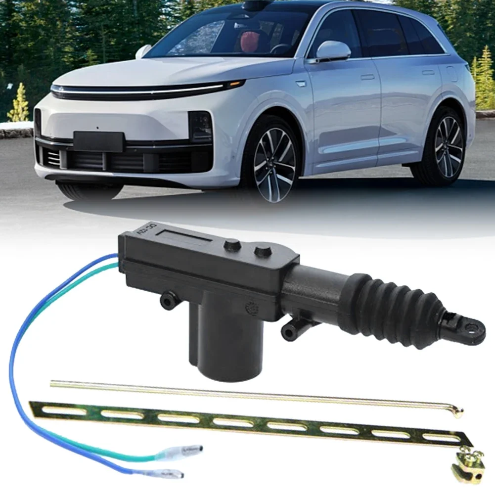 2/5 Wire Universal Car Electric Remote Central Door Lock Auto Lock Actuator 12V Heavy-Duty Locking System Single Gun Type Kit